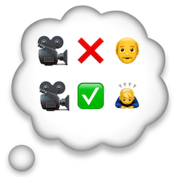 Illustration for article titled An Emoji-Only Review of The Emoji Movie